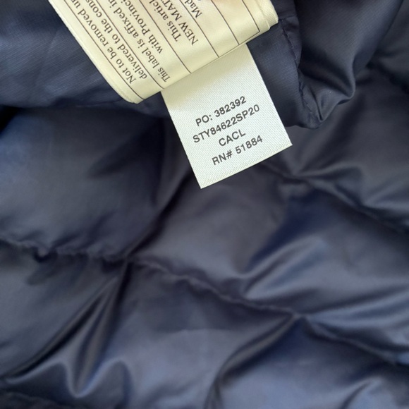 Patagonia Down Sweater Vest in Navy - Picture 8 of 8